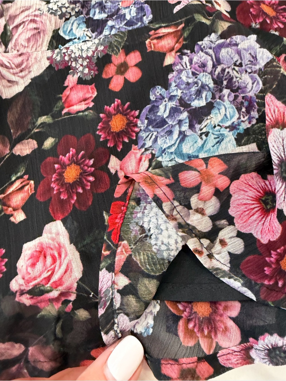 Express Floral Ruffle Dress🌸 - Picture 4 of 6